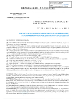 ARRETE MUNICIPAL N° 09 2025 PORTANT SUR DIVERSES REGLEMENTATIONS-tampon