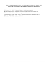 LISTE DELIBERATIONS CONSEIL MUNICIPAL DU 20 MAI 2025