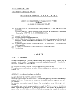 ARRETE VOIRIE N°16 BRUNET TP