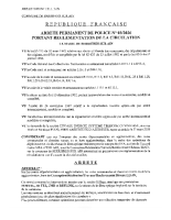 ARRETE PERMANENT CIRCULATION N° 03 2026 EIFFAGE